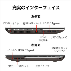 富士通 ノートパソコン LIFEBOOK AHシリーズ プレミアムホワイト FMVA45H2W-イメージ16