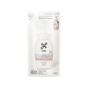 KAO リーゼ ふんわりパーマもどしフォーム つめかえ用 180mL F665136-イメージ1