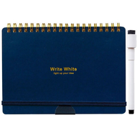 学研ステイフル WriteWhite ホワイトボードノートB6 ネイビー FCB3315-D080-29