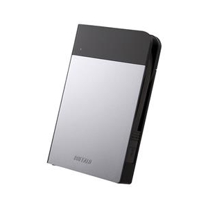 BUFFALO ICカード対応MILスペック耐衝撃ボディー防滴・防塵ポータブルHDD(2TB) ミニステーション シルバー HD-PZN2.0U3-S-イメージ1