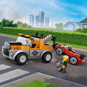 レゴジャパン LEGO シティ 60435 レッカー車と故障したスポーツカー 60435ﾚﾂｶ-ｼﾔﾄｺｼﾖｳｼﾀｽﾎﾟ-ﾂｶ--イメージ6