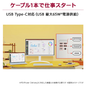 LGエレクトロニクス 31．5型液晶ディスプレイ 32SR75U-W-イメージ5