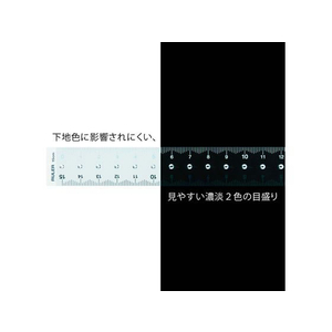 デザインフィル 定規15cm 青A FC999PX-42295006-イメージ4