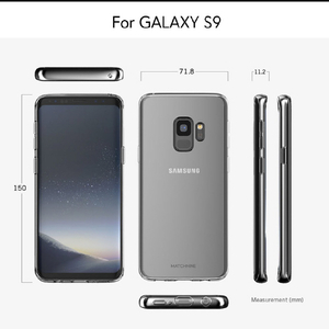 Matchnine Galaxy S9用ケース BOIDO クリア(ハーフミラー) MN89736S9-イメージ9