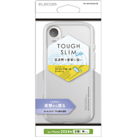 エレコム iPhone 16用TOUGH SLIM LITE タフソフト オールクリア クリア PM-A24ATSLUCCR