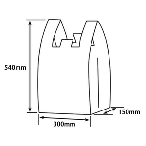 パックスタイル レジ袋 LL 半透明 100枚 FC940SG-00427507-イメージ4