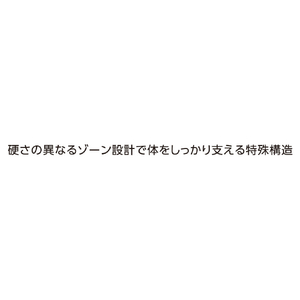 ロマンス小杉 体圧分散敷きふとん シングル・二層・三つ折り ROMANCE ZERO ベーシック ブルー 113470302900RｾﾞﾛSﾍﾞ-ｼﾂｸ-イメージ9