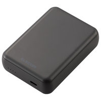 エレコム 超コンパクトモバイルバッテリー(10000mAh/3A/USB Type-C×1) ダークグレー DE-C49-10000DGY