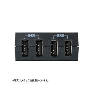 サンワサプライ スイングUSB充電タップ ホワイト TR-AD3USBW-イメージ3