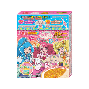 丸美屋 ヒーリングっど プリキュアカレーポーク&野菜甘口 145g F381691-イメージ1