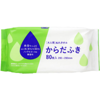 大和物産 大人用からだふき 80枚入 FC923SS-81090