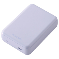 エレコム 超コンパクトモバイルバッテリー(10000mAh/3A/USB Type-C×1) パープル DE-C49-10000PU