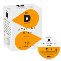 UCC DRIP POD専用カプセル カフェインレスコーヒー(12個入り) DPCL002