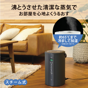 象印 スチーム式加湿器 ソフトブラック EE-TA60-BM-イメージ2