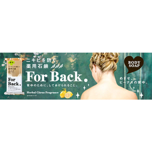 ペリカン石鹸 薬用石鹸ForBack135g FC55632-イメージ7