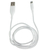 イツワ商事 USB-A to Lightning Cable(1．0m) ホワイト MLTS2210WH-イメージ1