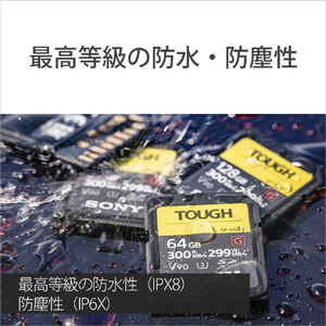 SONY SDXC UHS-II メモリーカード Class10(256GB) TOUGH SF-Gシリーズ SF-G256T-イメージ5