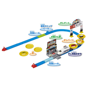 タカラトミー プラレール 極み!おとどけ!スシロー×プラレール ｷﾜﾐｵﾄﾄﾞｹｽｼﾛ-ﾌﾟﾗﾚ-ﾙ-イメージ2