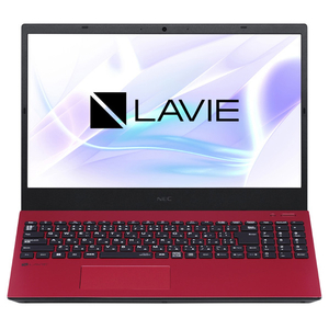 NEC ノートパソコン LAVIE N15 カームレッド PC-N1570GAR-イメージ3