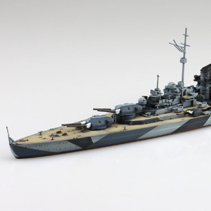 アオシマ 1/700 ウォーターライン No．619 ドイツ海軍戦艦ティルピッツ AWL619ﾃｲﾙﾋﾟﾂﾂ-イメージ6