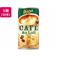 ポッカサッポロ ポッカコーヒー カフェオレ 缶 190g×30本 FCR7741