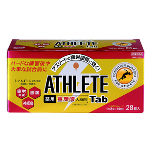 紀陽除虫菊 薬用入浴剤 ATHLETE Tab 1錠×28パック BT8753ATHLETETAB28ｼﾞﾖｳ-イメージ1