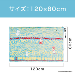 コイズミ USBショールブランケット(120×80cm) ムーミン KDHMN002U-イメージ2