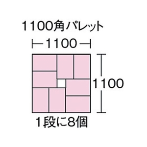 三甲 ボックス型コンテナー 202500 サンボックス#25 オレンジ FC424GV-3423760-イメージ2