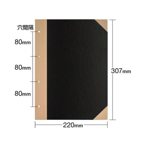 プラス とじ込表紙 A4 タテ 4穴 FL-006TU FCS2097-77178/FL-006TU-イメージ3