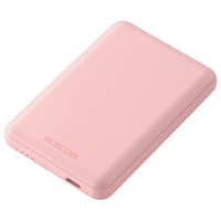 エレコム 超コンパクトモバイルバッテリー(5000mAh/3A/USB Type-C×1) ピンク DE-C48-5000PN