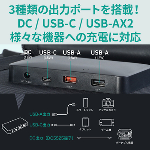 AUKEY 折りたたみ式 ソーラーパネル(120W) ブラック SP-GP12-BK-イメージ9