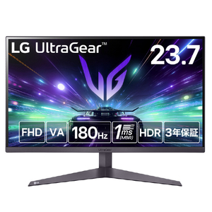 LGエレクトロニクス 23．7型液晶ディスプレイ 24GS50F-B-イメージ1