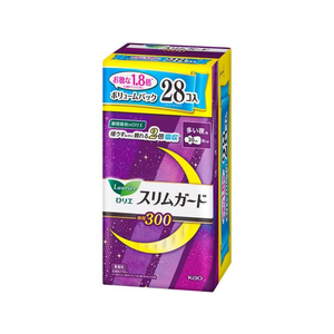 KAO ロリエ スリムガード ボリュームパック 多い夜用300羽つき28個 FCV2018-イメージ1