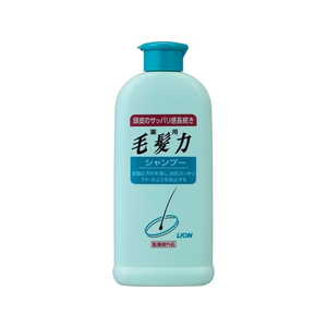 ライオン 薬用毛髪力 シャンプー 200mL F801614-(98495)-イメージ1