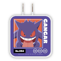 グルマンディーズ USB/USB Type-C ACアダプタ ポケットモンスター ゲンガー POKE-815B