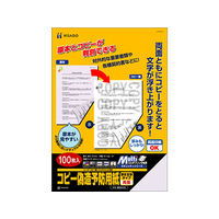 ヒサゴ コピー偽造予防用紙浮き文字A4両面100枚 F125876-BP2110