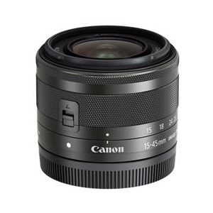 キヤノン 標準ズームレンズ EF-M15-45mm F3.5-6.3 IS STM グラファイト EFM1545ISSTM-イメージ1