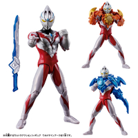 バンダイ ウルトラアクションフィギュア ウルトラマンアーク ソリス&ルーナアーマーセット UAFｳﾙﾄﾗﾏﾝｱ-ｸｿﾘｽﾙ-ﾅｱ-ﾏ-ｾﾂﾄ