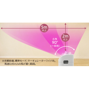 コロナ 衣類乾燥除湿機 CDSCタイプ ホワイト CDSC-H8024X(W)-イメージ10