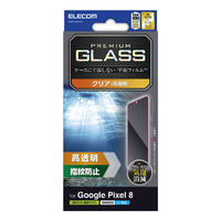 エレコム Google Pixel 8用ガラスフィルム 高透明 PM-P233FLGG