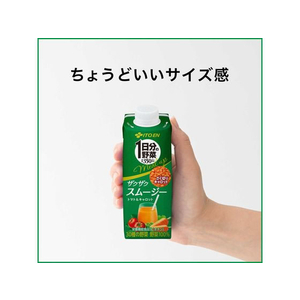 伊藤園 1日分の野菜mealup ザクザクスムージー 200ml×24本 FC815PW-イメージ3