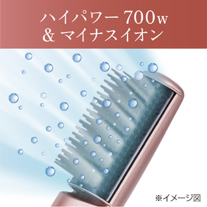 コイズミ マイナスイオンカーリングドライヤー ピンク KHC-5404/P-イメージ7