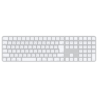 Apple Appleシリコン搭載Macモデル用Touch ID搭載Magic Keyboard(テンキー付き)- 日本語(JIS)- ホワイト MXK73J/A