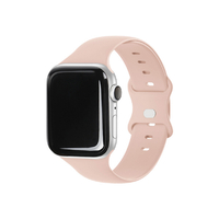 EGARDEN Apple Watch 49/46/45/44/42mm用SILICONE BAND ライトピンク EGD21780AWPK