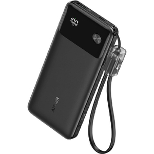 Anker Power Bank (10000mAh, 22．5W, 2 Ports) ブラック A1388N11-イメージ1