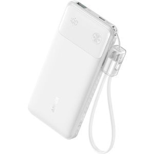 Anker Power Bank (10000mAh, 22．5W, 2 Ports) ホワイト A1388N21-イメージ1