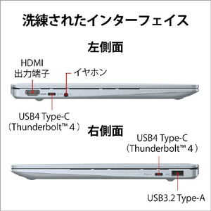 富士通 ノートパソコン LIFEBOOK CHシリーズ クラウドブルー FMVC75H3L-イメージ12