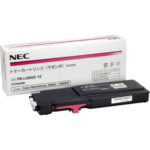 ＮＥＣ トナーカートリッジ マゼンタ F893083-PR-L5900C-12-イメージ1