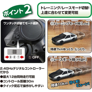 京商 First MINI-Z トヨタ スプリンタートレノ AE86  66612 ホワイト/ブラック FMZﾄﾖﾀｽﾌﾟﾘﾝﾀ-ﾄﾚﾉﾎﾜｲﾄﾌﾞﾗﾂｸ-イメージ5