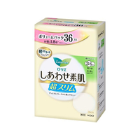 KAO ロリエ しあわせ素肌 超スリム 多い昼用22.5cm 羽付36個 FC182SA